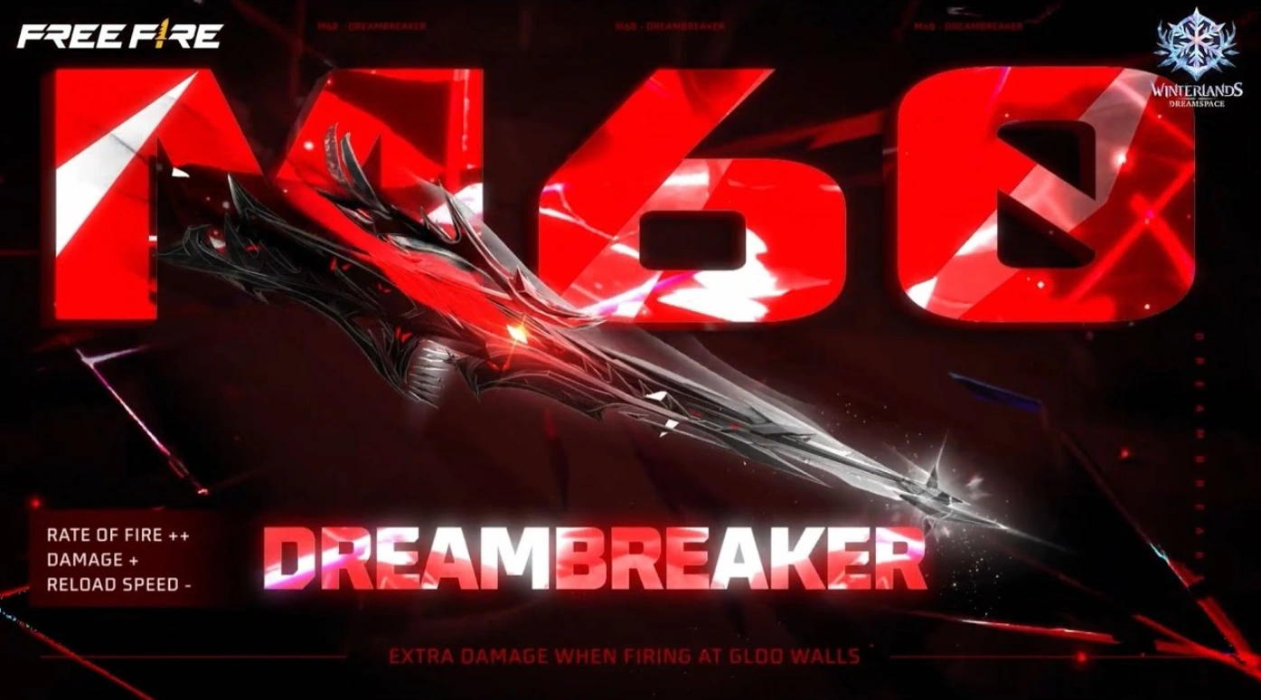 Nueva M60 Dreambreaker en Free Fire